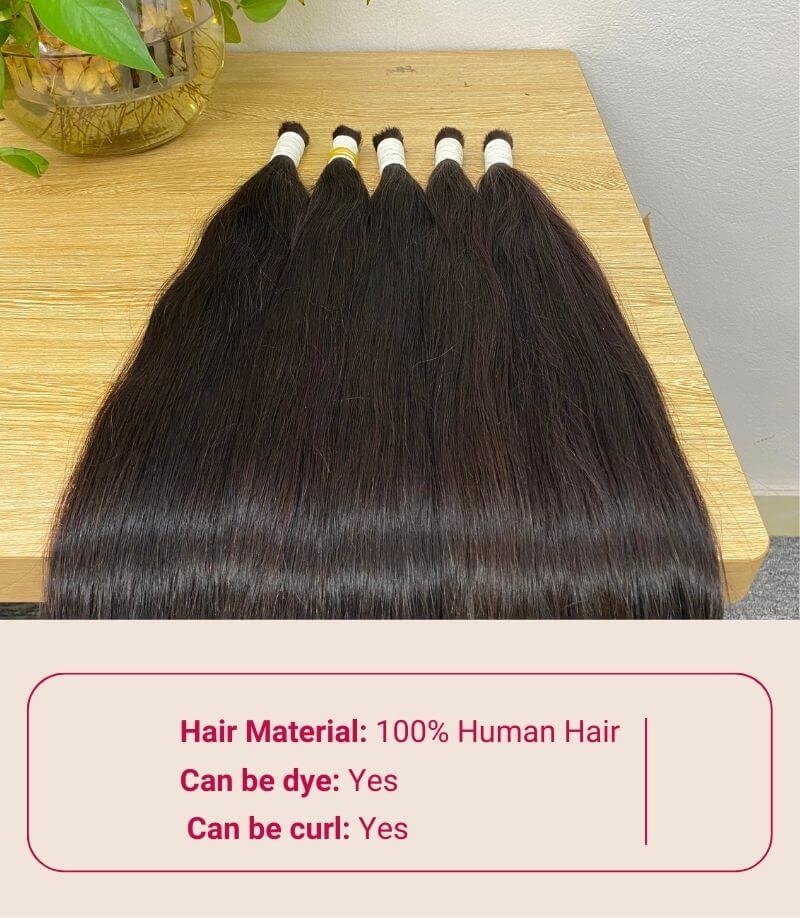 Bulk Hair Extensions The Perfect Choice for Braiding and Weaving